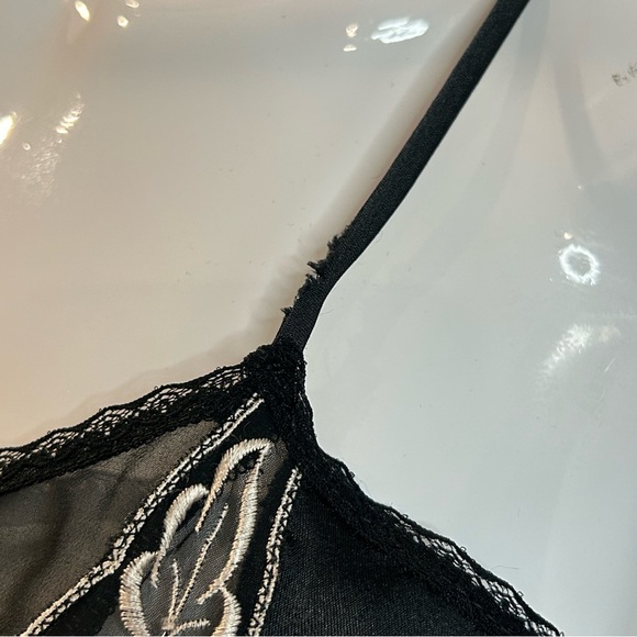 Vintage Jean Christophe Satin Nightgown - Picture 5 of 12